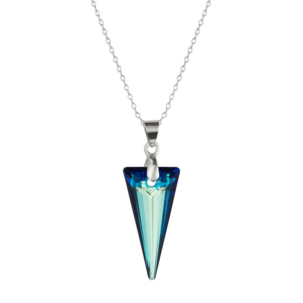 Swarovski Kristalli Piramit Kolye
