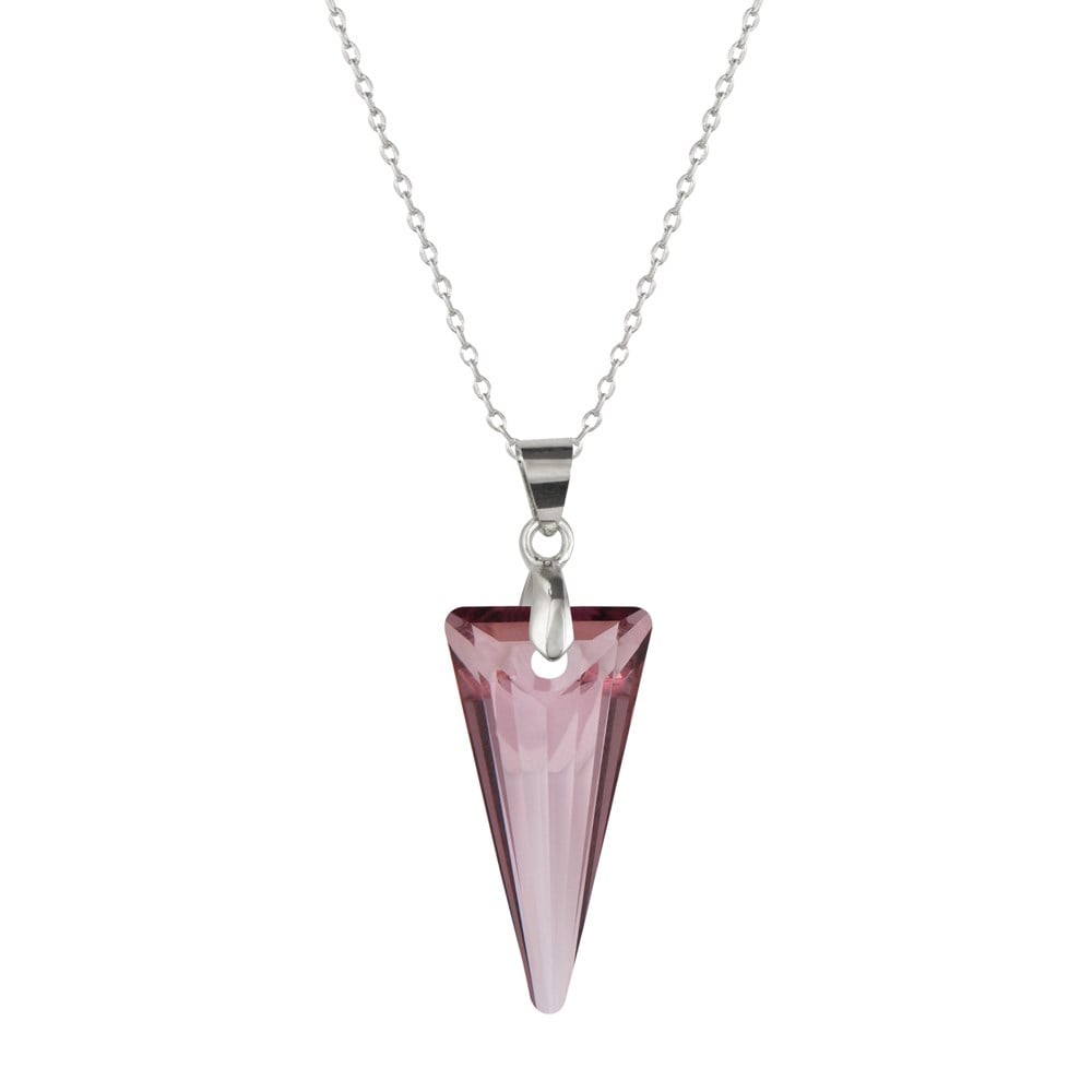 Swarovski Kristalli Piramit Kolye