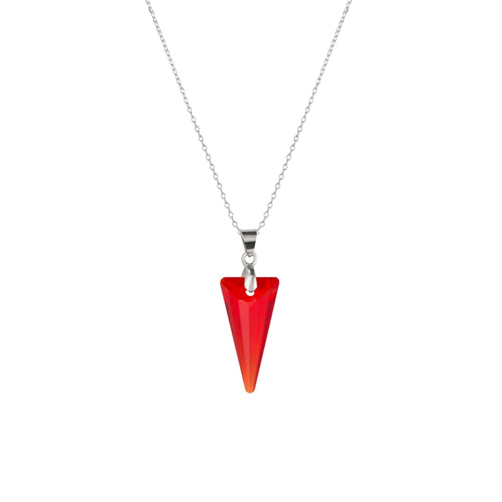 Swarovski Kristalli Piramit Kolye