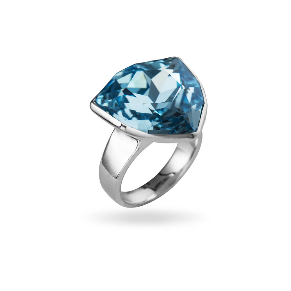 Trilliant Swarovski Kristalli Yüzük