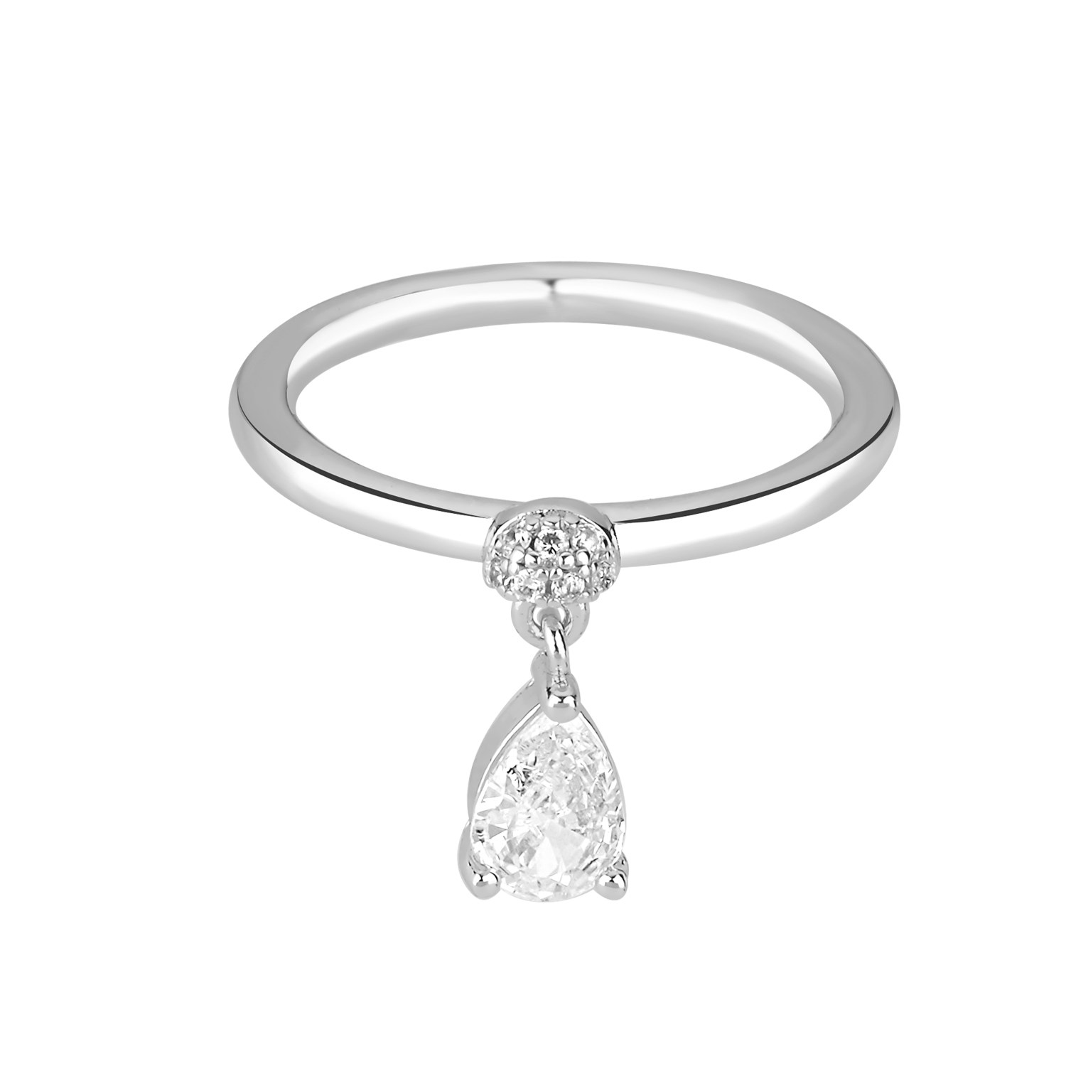 Vine Rhodium Yüzük