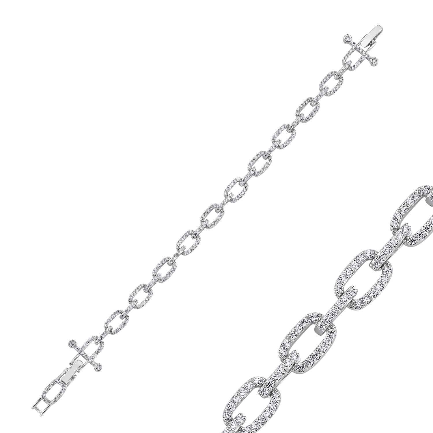 Volenta Rhodium Bileklik