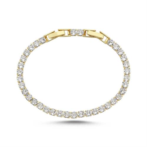 4mm 14K Rengi Su Yolu Bileklik