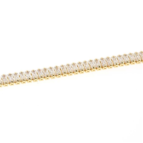 4mm Beyaz Baget Choker