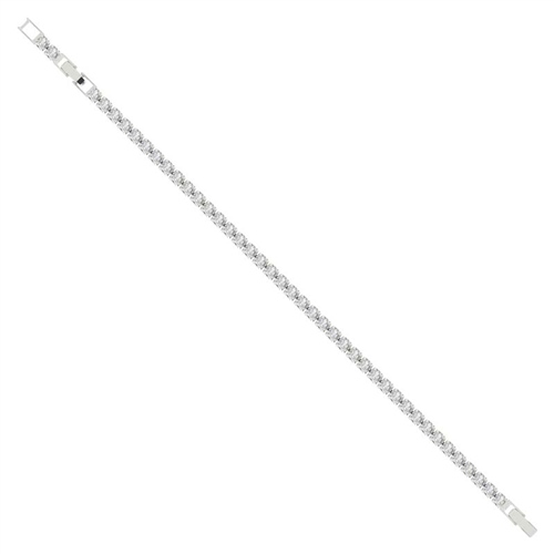 4mm Beyaz Su Yolu Bileklik