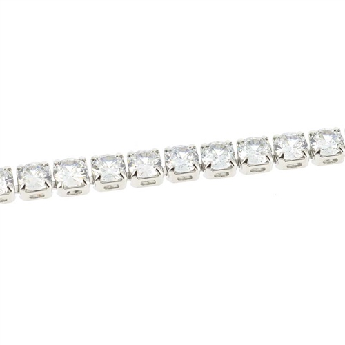 4mm Beyaz Su Yolu Choker