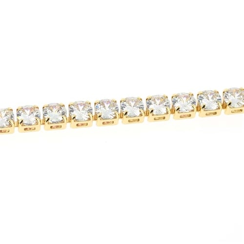 4mm Beyaz Su Yolu Choker