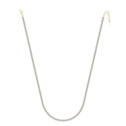 4mm Gold Su Yolu Kolye
