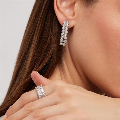 4mm Çift Sıra Küpe