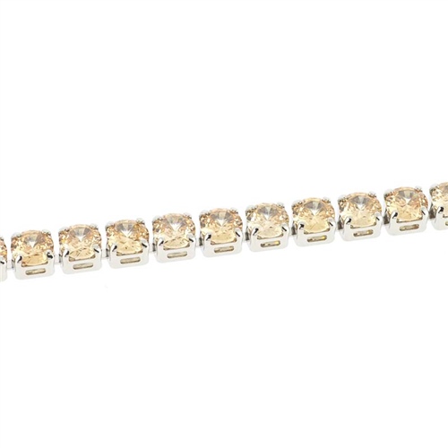 4mm Kahverengi Su Yolu Choker