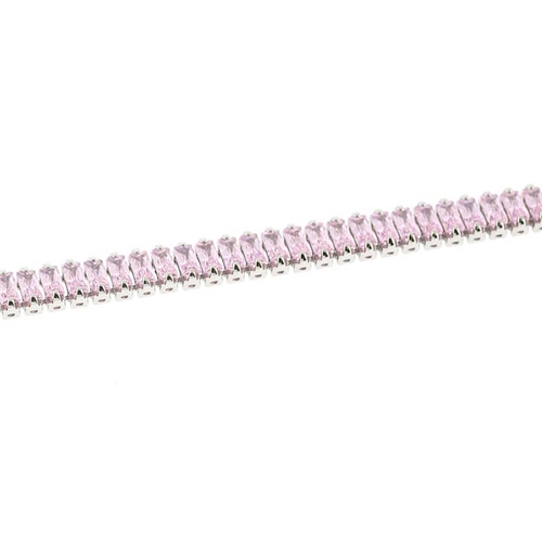4mm Pembe Baget Choker