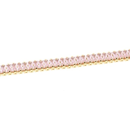 4mm Pembe Baget Choker