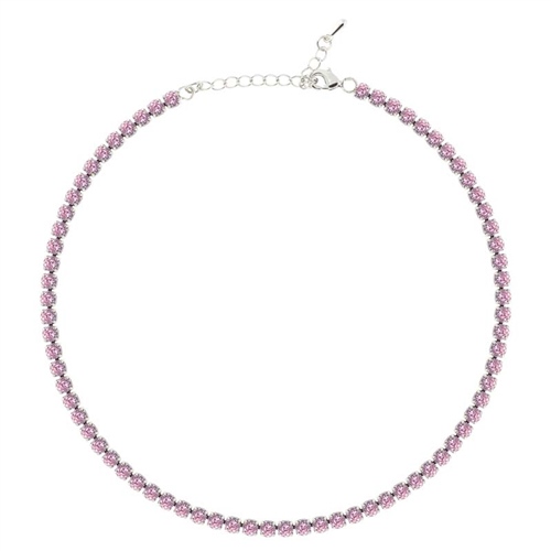 4mm Pembe Su Yolu Choker