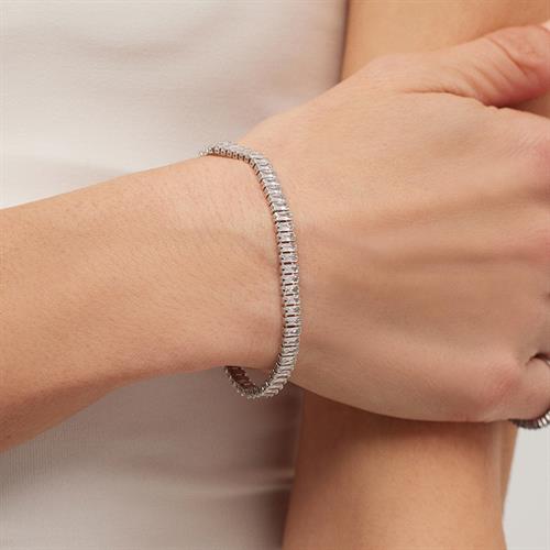 5mm Beyaz Baget Bileklik