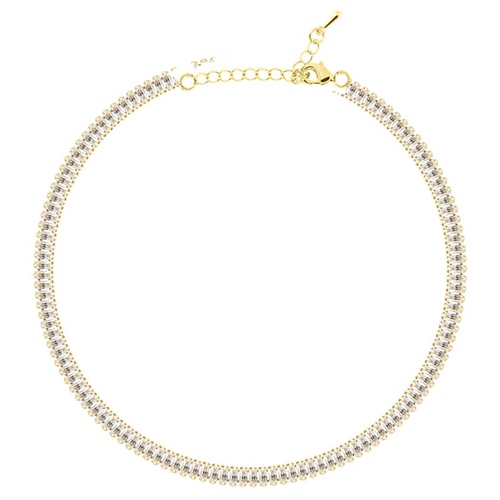 5mm Beyaz Baget Choker