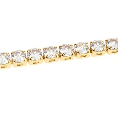 5mm Beyaz Su Yolu Choker