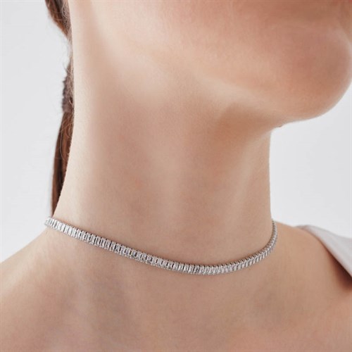 5mm Kahverengi Baget Choker