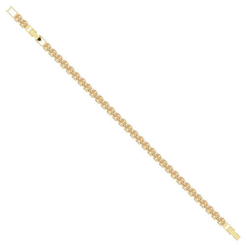 5mm Kahverengi Su Yolu Bileklik