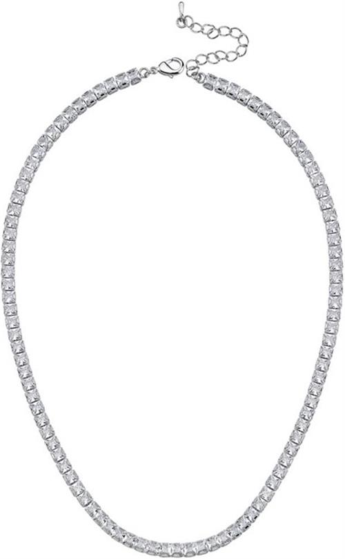 5mm Kare Taşlı Su Yolu Kolye