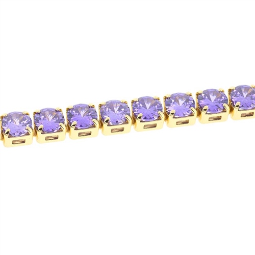 5mm Lila Su Yolu Choker