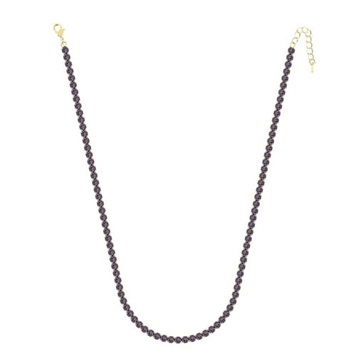 5mm Lila Su Yolu Kolye