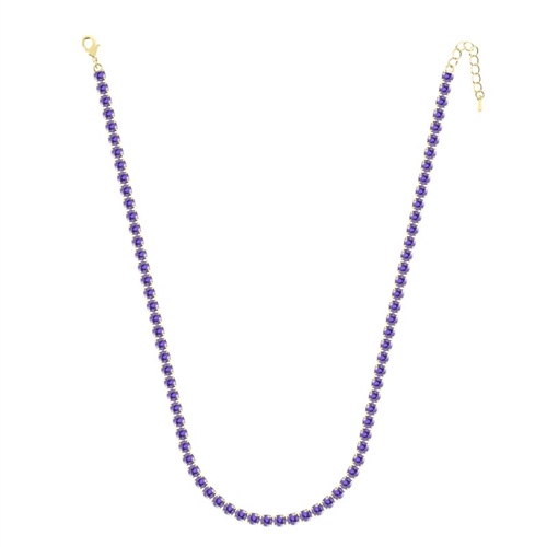 5mm Mor Su Yolu Kolye