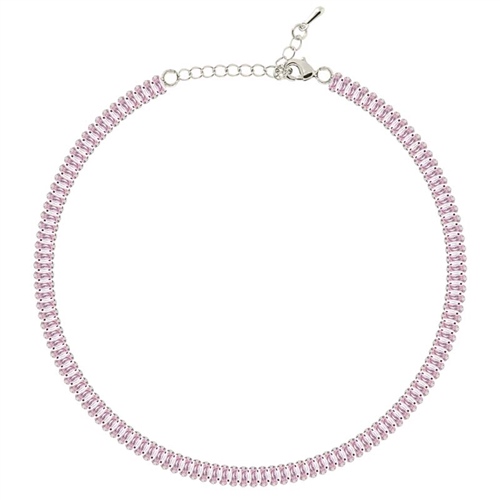 5mm Pembe Baget Choker
