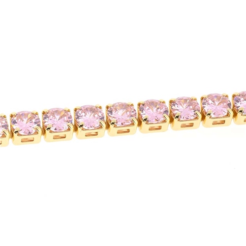 5mm Pembe Su Yolu Choker