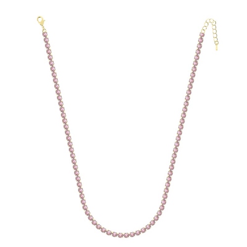 5mm Pembe Su Yolu Kolye