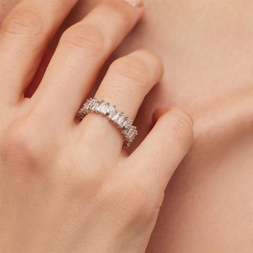 Baget Taşlı Yüzük