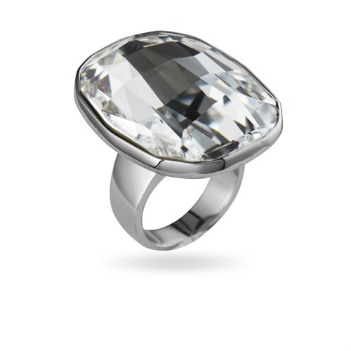 Dikdörtgen Swarovski Kristalli Yüzük