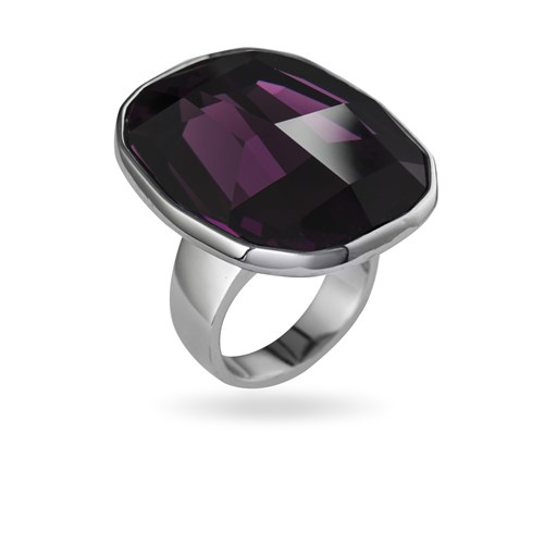 Dikdörtgen Swarovski Kristalli Yüzük