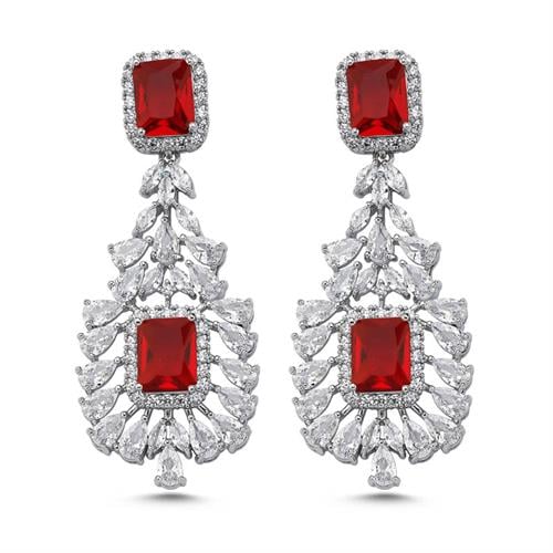 Jen Kırmızı Küpe