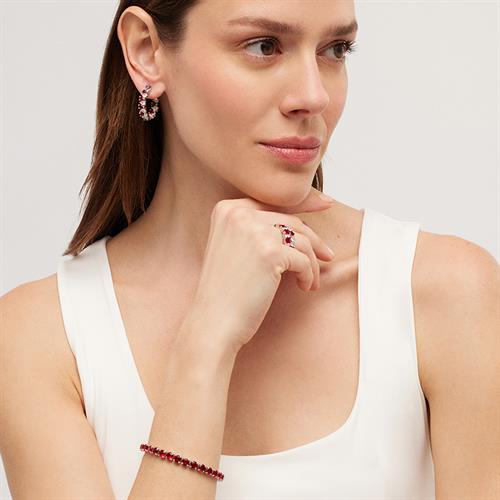 Juv Kırmızı Küpe