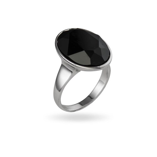 Oval Swarovski Kristalli Yüzük