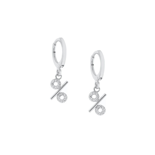 Percentage Rhodium Küpe