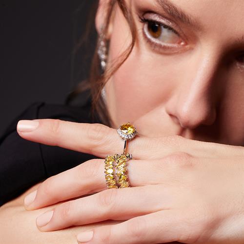 Sarı Doblin Yüzük