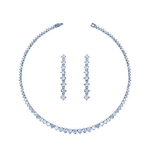 Su Yolu Kolye Küpe Set