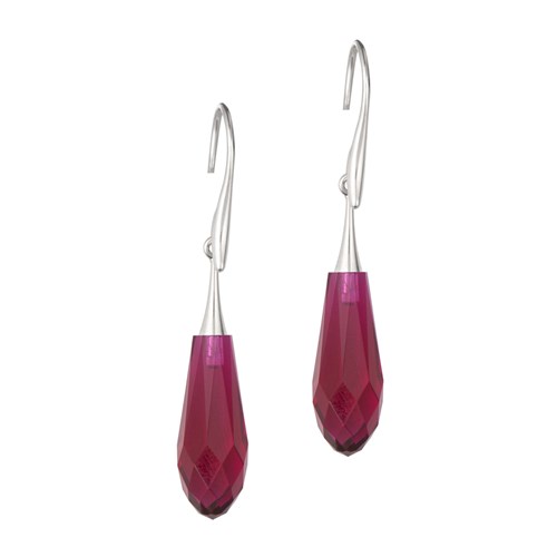 Swarovski Kristalli Drop Küpe