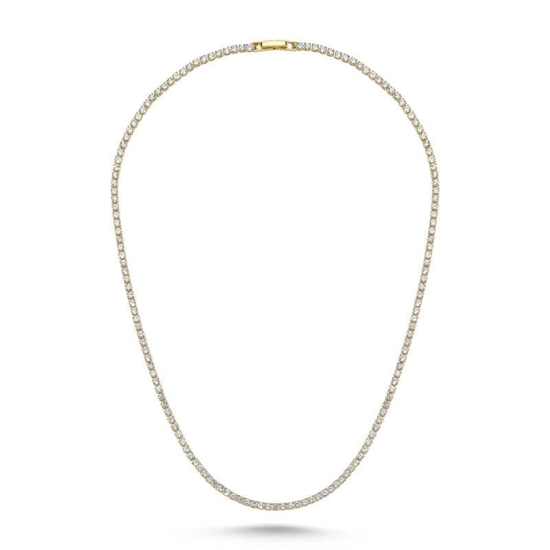 2,5mm 14K Rengi Su Yolu Kolye