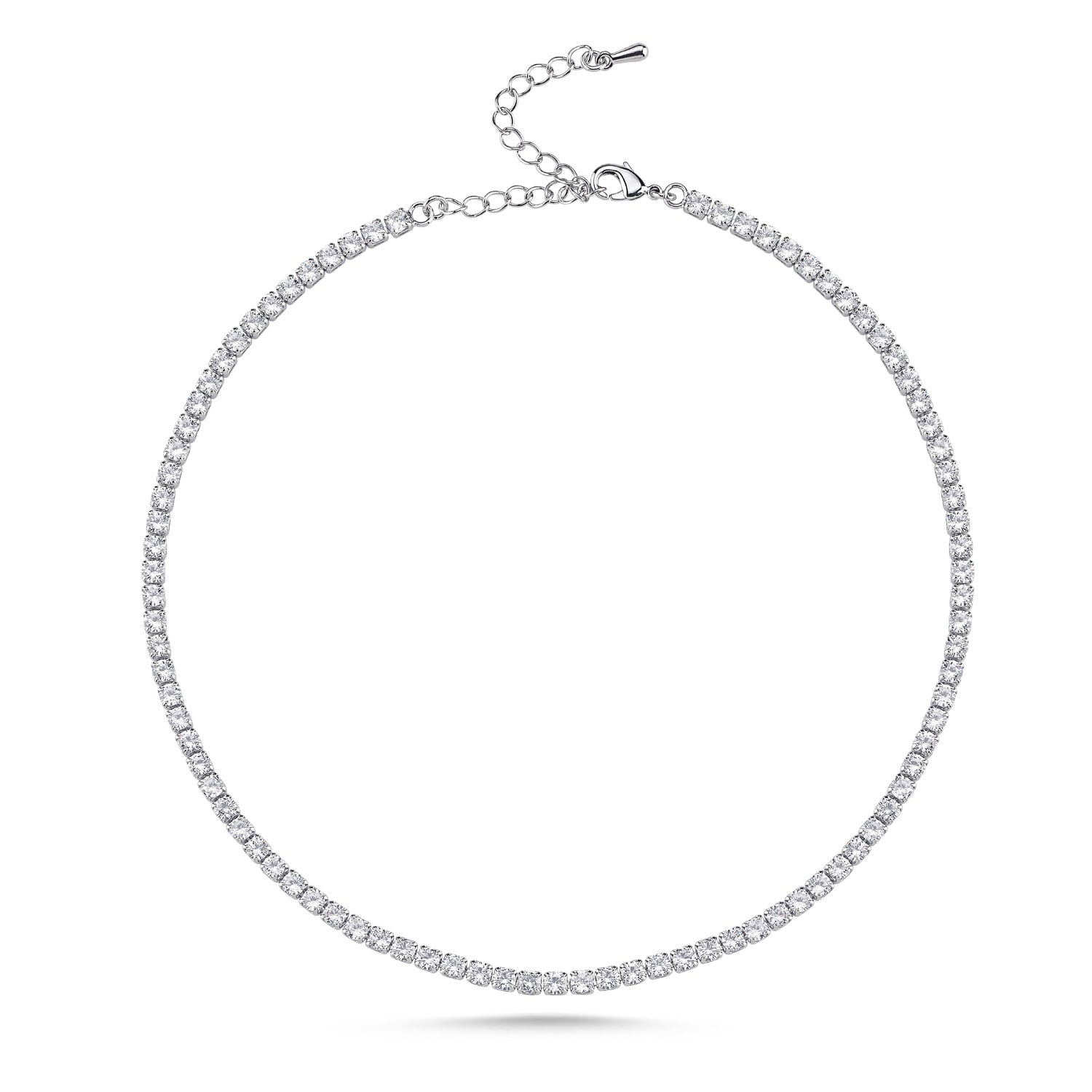 3mm Beyaz Su Yolu Choker