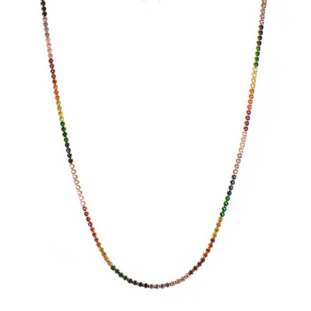3mm Renkli Su Yolu Kolye