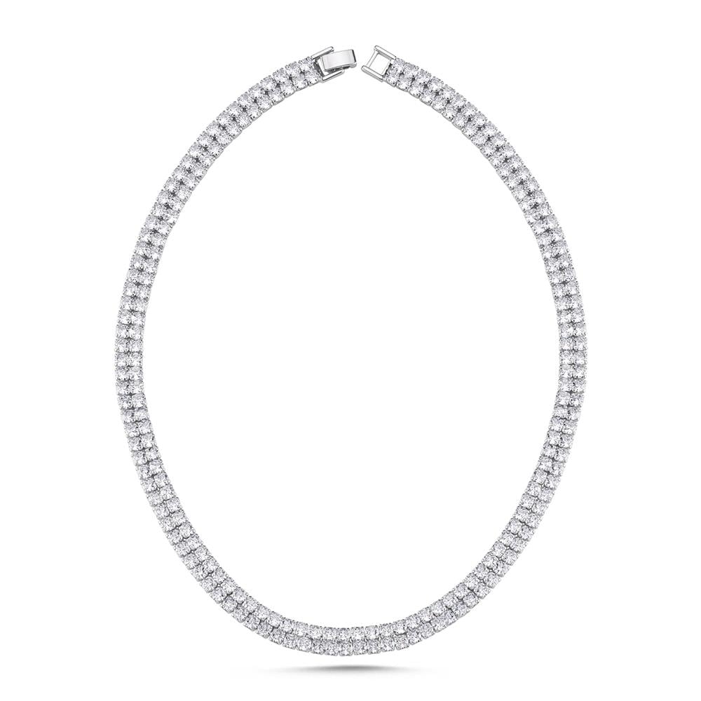 4mm Çift Sıra Su Yolu Kolye