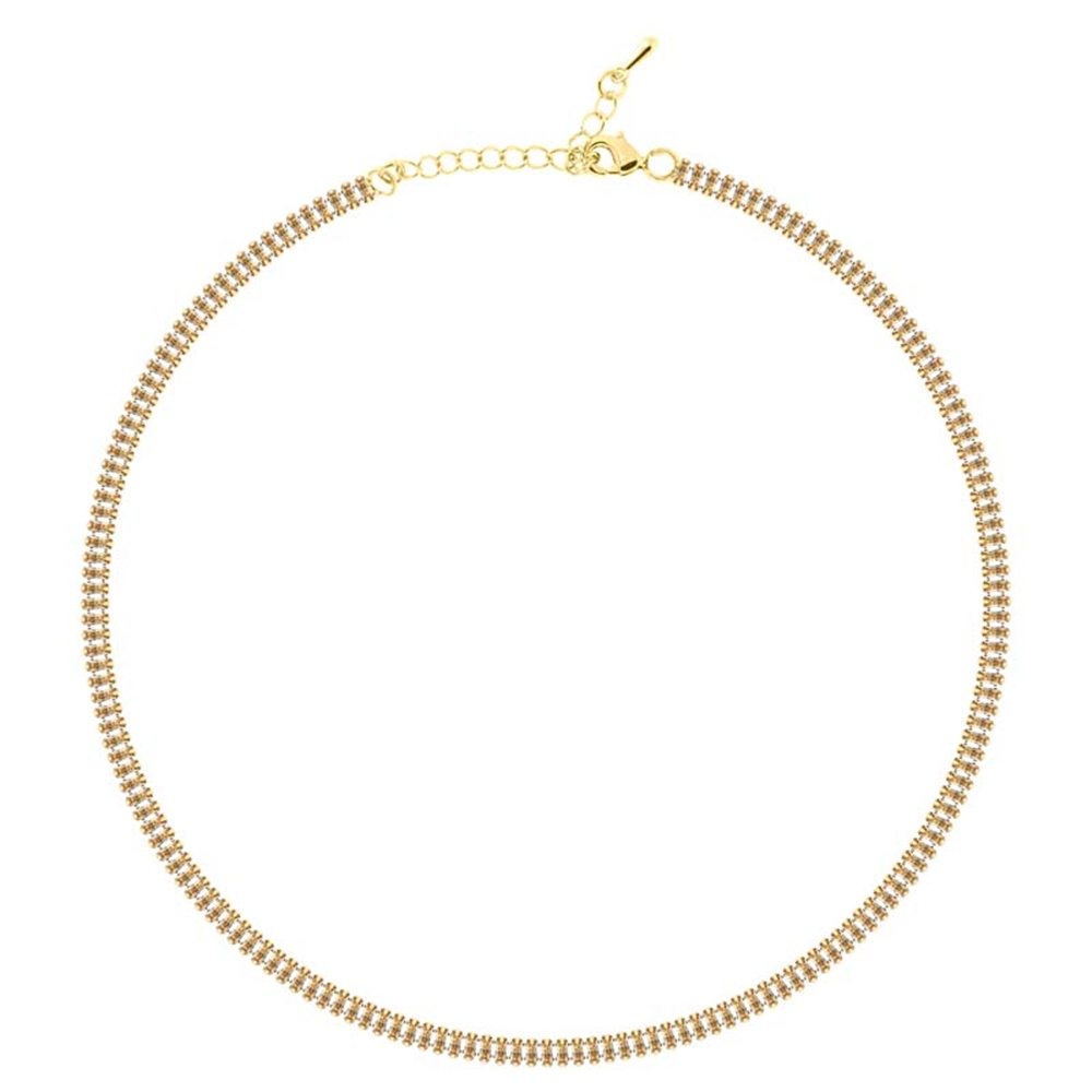4mm Kahverengi Baget Choker