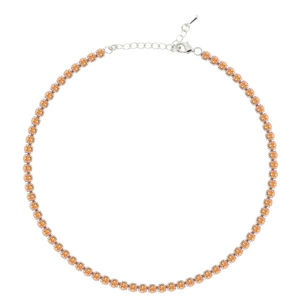 4mm Kahverengi Su Yolu Choker