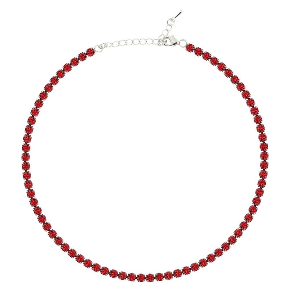 4mm Kırmızı Su Yolu Choker