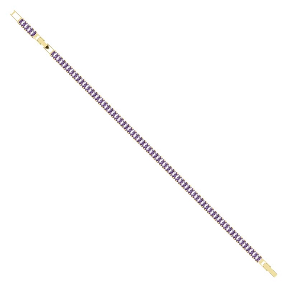 4mm Lila Baget Bileklik