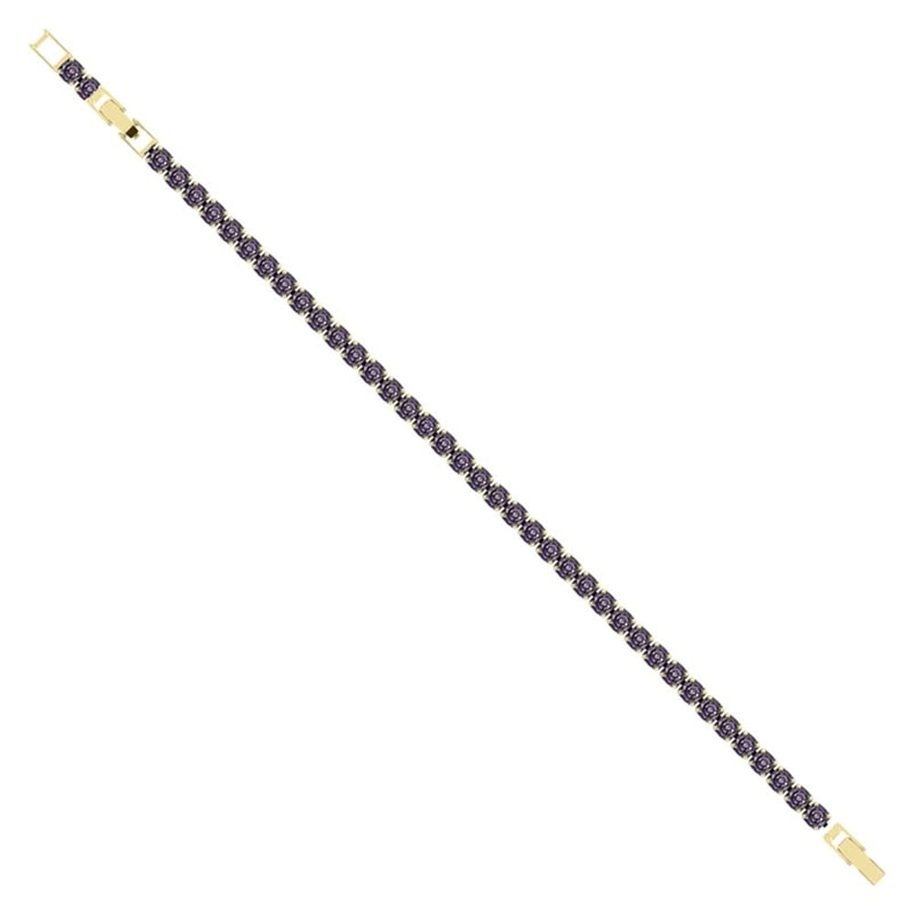4mm Lila Su Yolu Bileklik