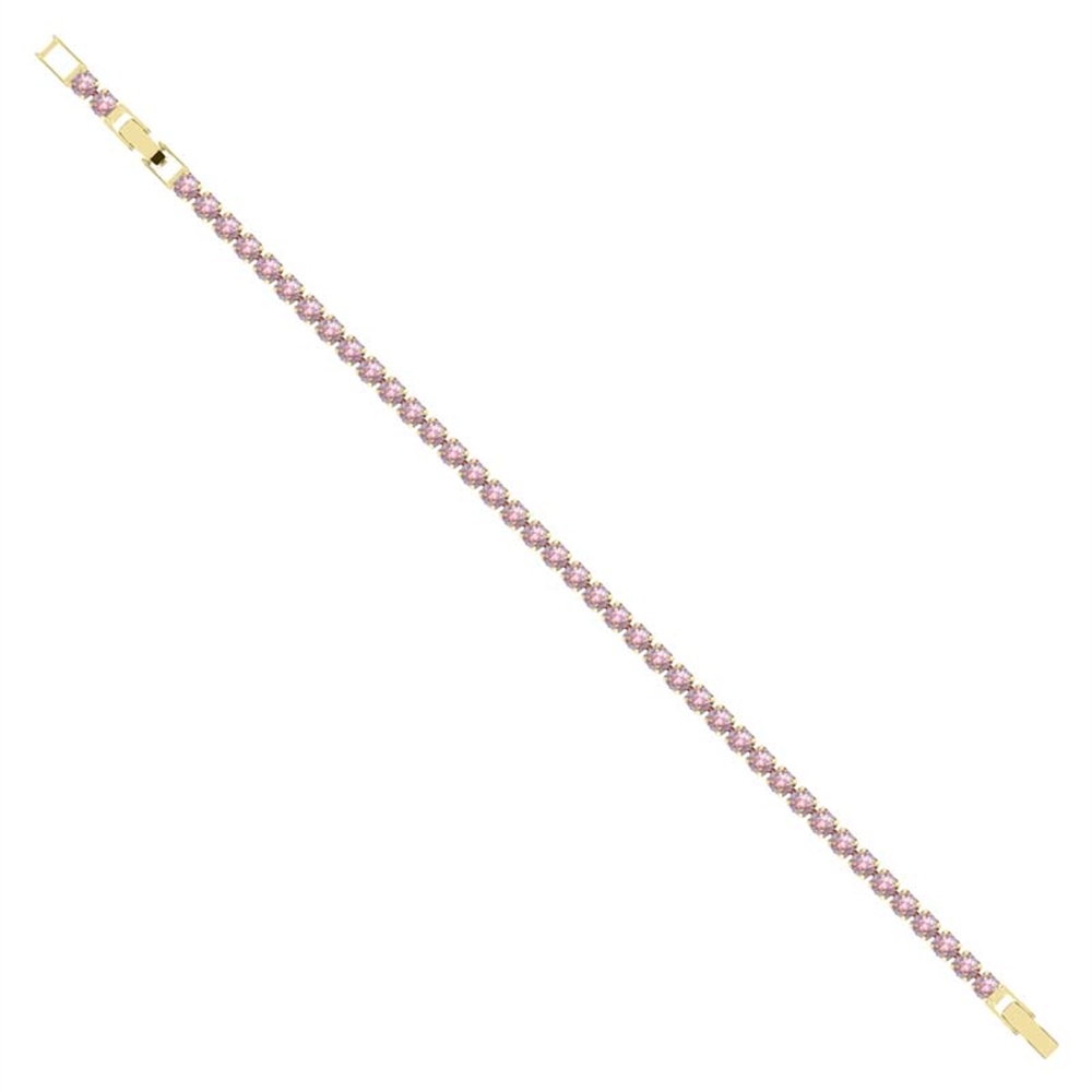 4mm Pembe Su Yolu Bileklik
