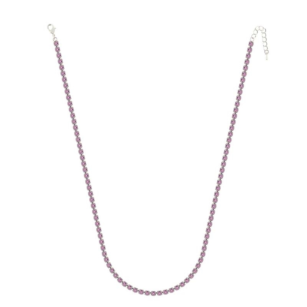 4mm Pembe Su Yolu Kolye